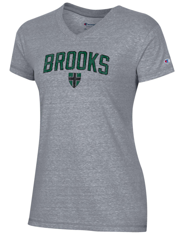 Champion® Women's Tri-Blend V-Neck Tee