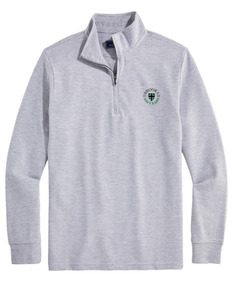 Vineyard Vines Mens Solid Saltwater Quarter-Zip - Centennial