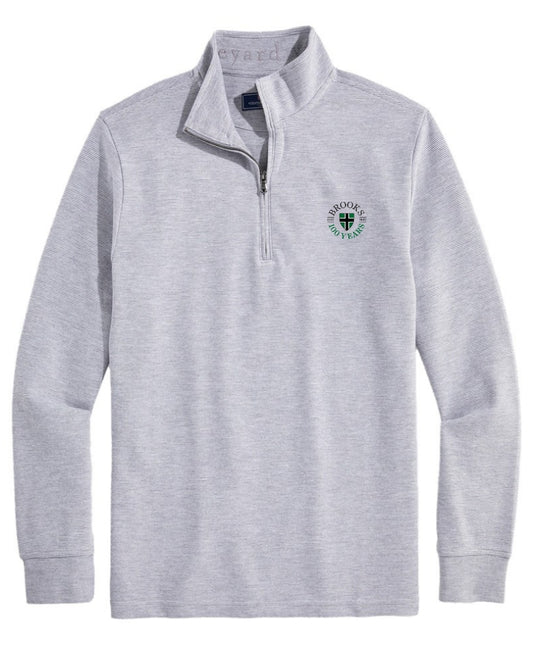 Vineyard Vines Mens Solid Saltwater Quarter-Zip - Centennial